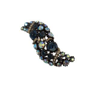 Vintage Signed ART Blingy Free Form Brooch (A4367)